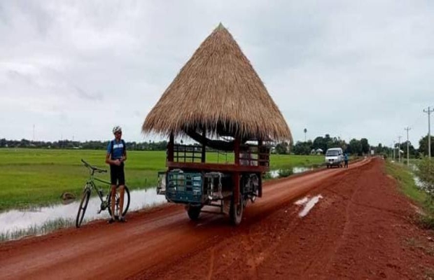 Phnom Penh to Angkor Wat by bike